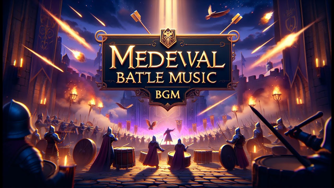 Medieval Battle Music BGM | Игровая Фоновая Музыка 30 Мин