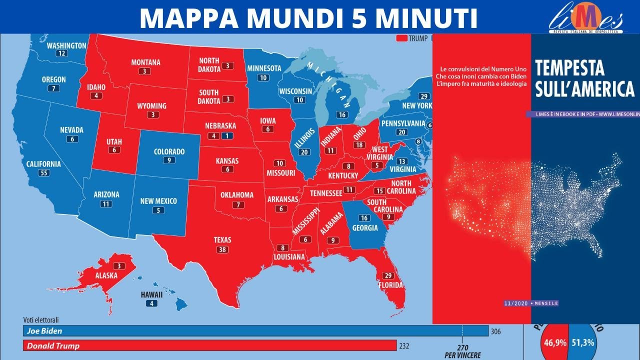 Biden e la crisi Usa. Tempesta sull'America - Mappa Mundi 5 minuti