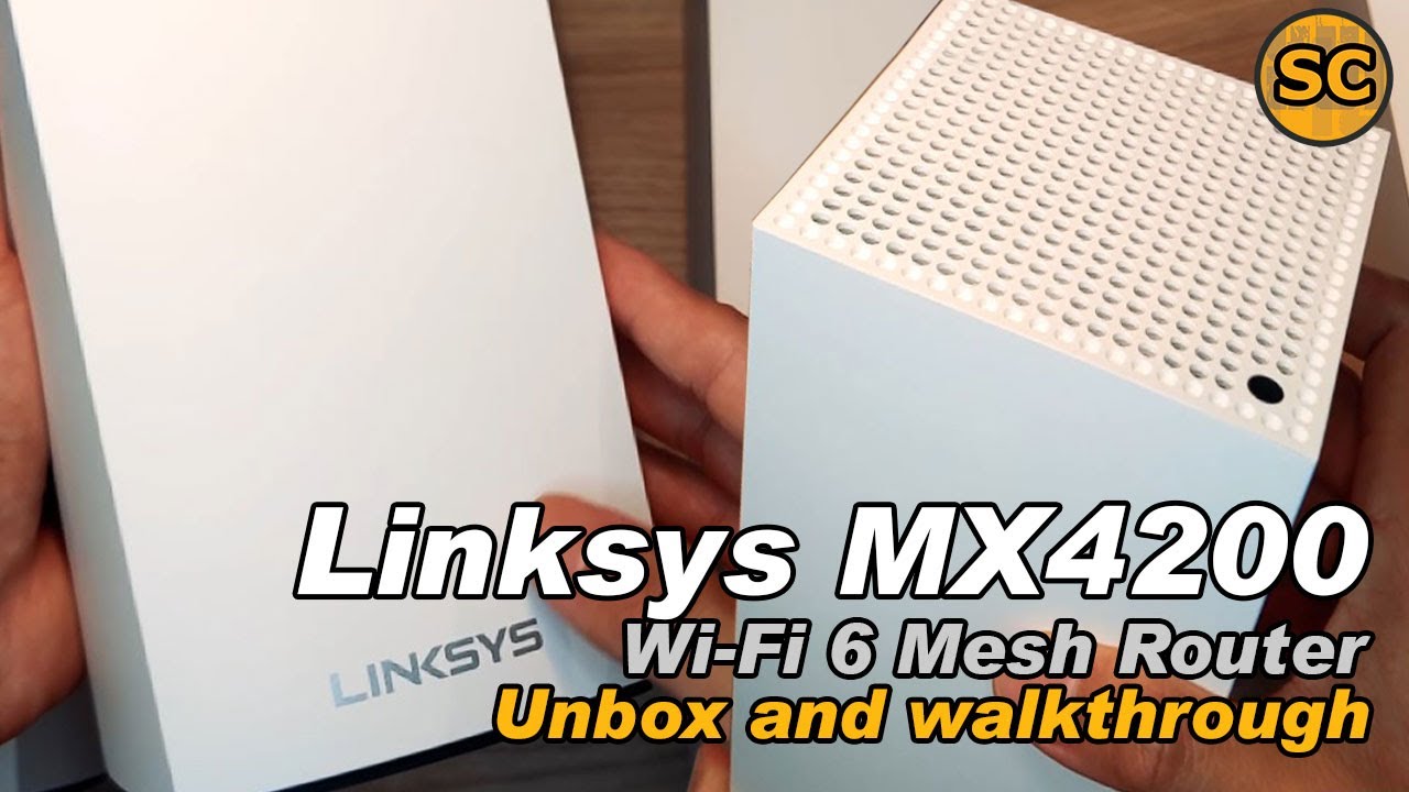Linksys MX4200 unbox