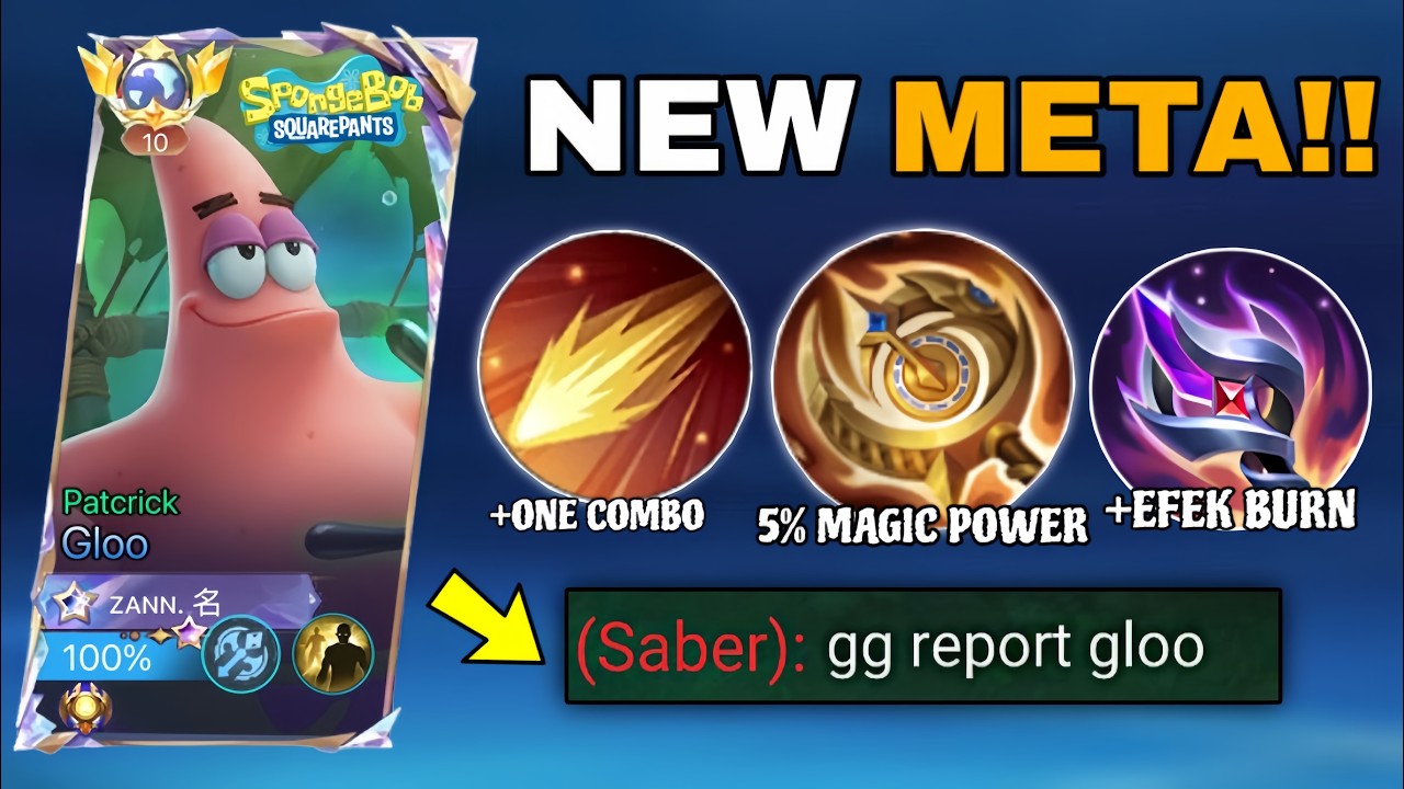 THIS GLOO NEW META BUILD IS ILLEGAL | INSANE LIFESTEAL + HACK DAMAGE 😲 - MLBB