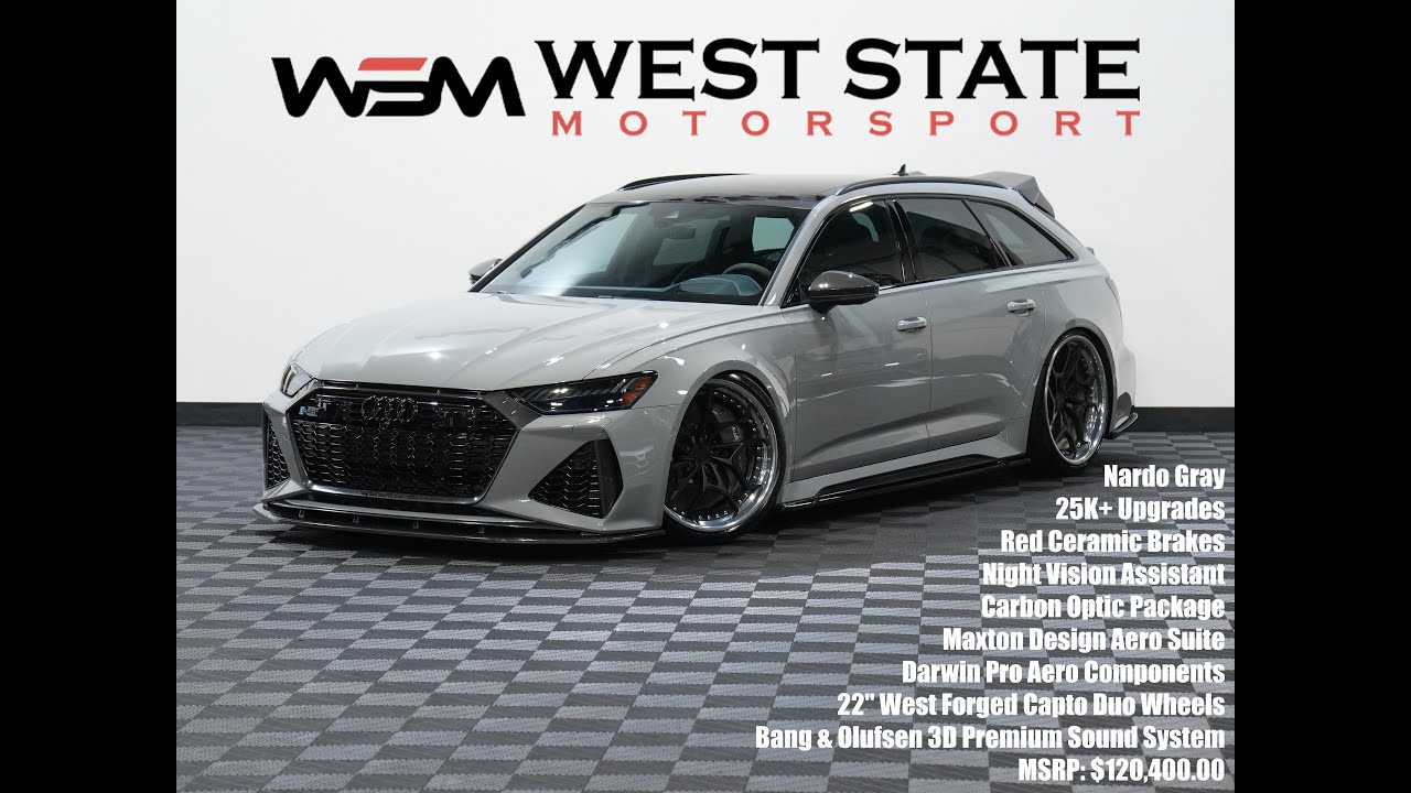 2021 Audi RS 6 Avant West State Motorsport 