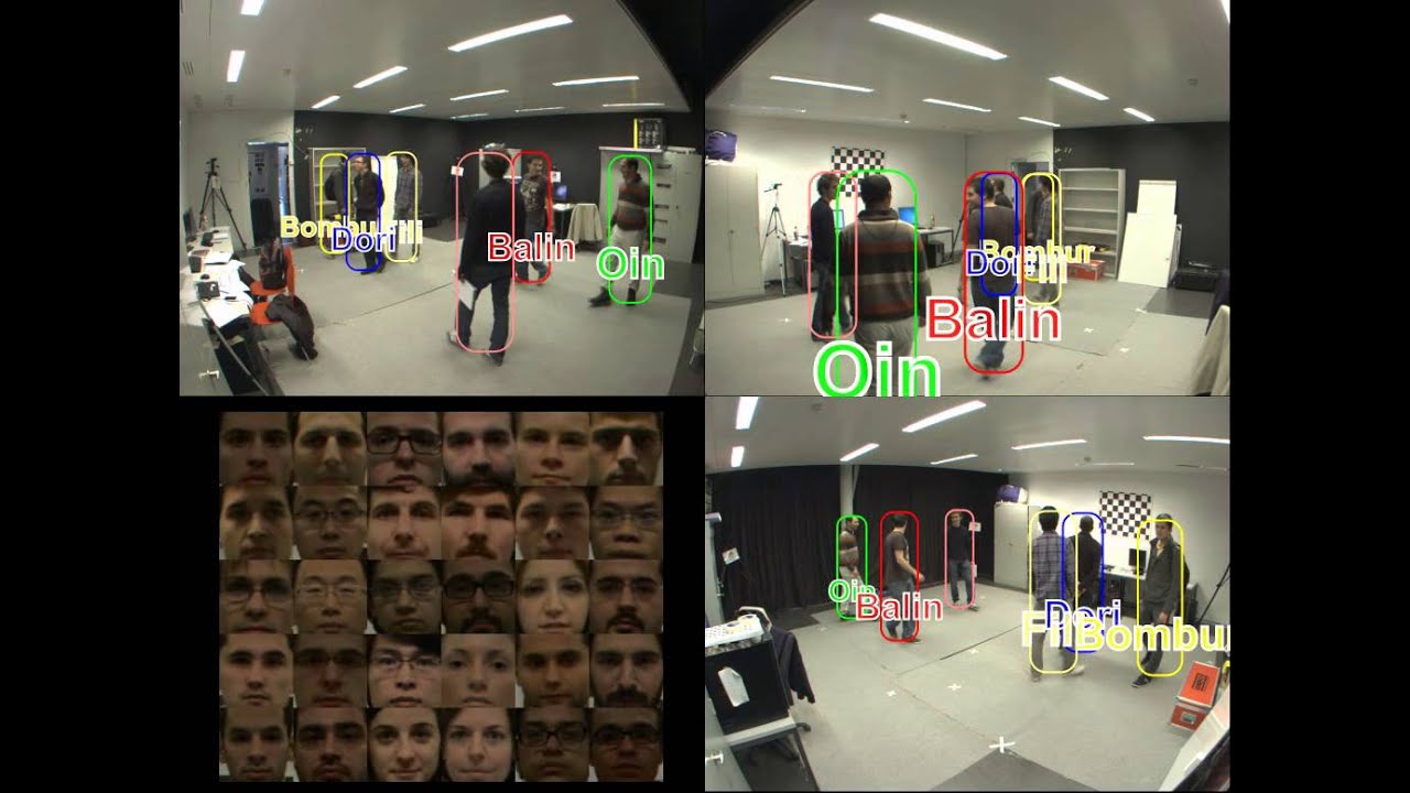 Facial Descriptors for Identity-Preserving Multiple People Tracking - Identification 1