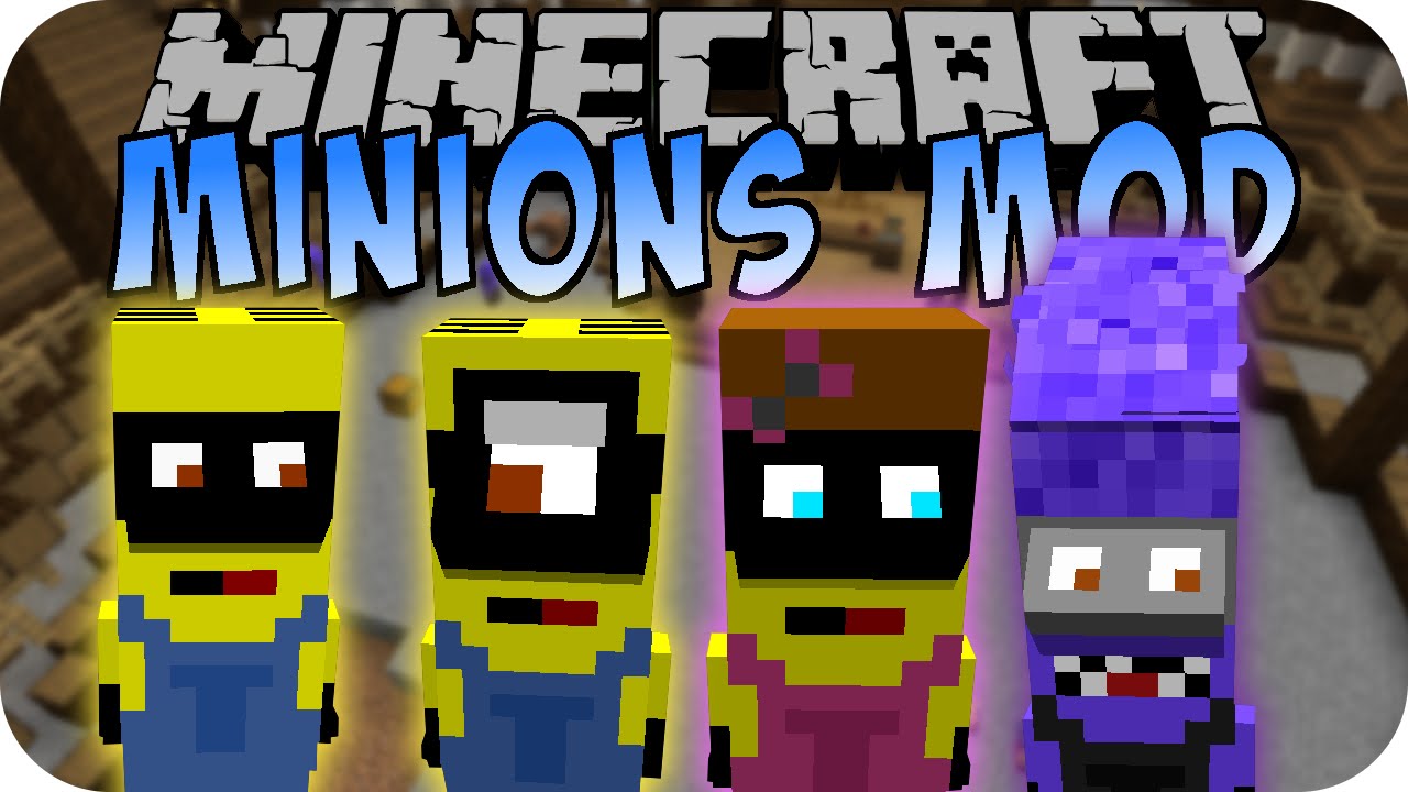 Minecraft MINIONS MOD (Kevin, Stuart, Dave) [Deutsch]