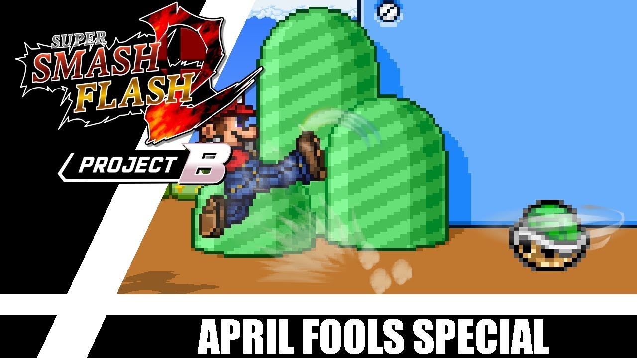 SSF2 Project B Patch 6 - April Fools Special!!!