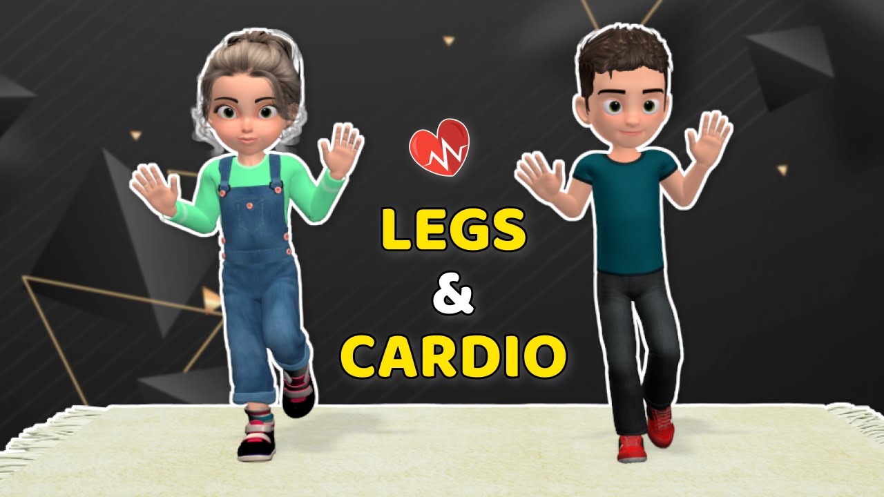 LEGS & CARDIO – LOWER BODY EXERCISES FOR KIDS