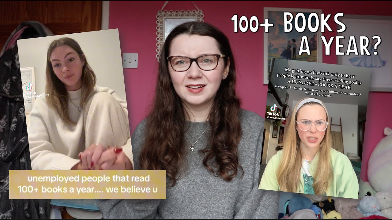 Прочитать 100 книг в год — это проблема (по данным Booktok) ✨ 📚
