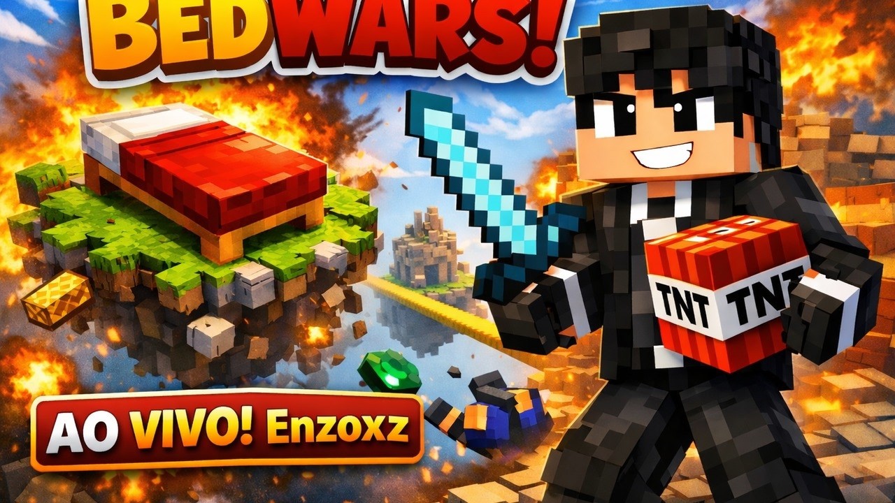 BEDWARS AO VIVO! - KAIZENMC