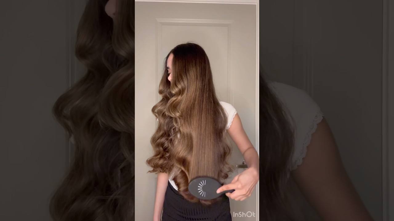 Hair wash Routine for Oily roots & Dry ends 🫧🚿 #hair #hairwash #haircare #shorts