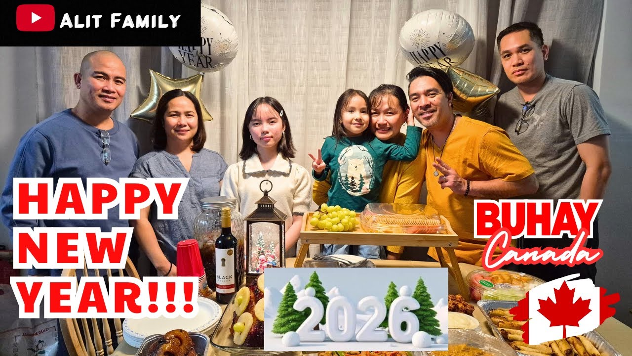 NEW YEAR CELEBRATION DITO SA CANADA #canadavlogs #buhaycanada