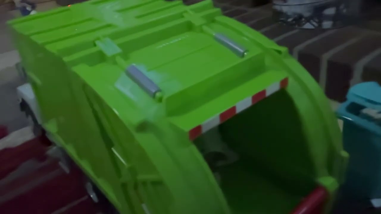 GFL Environmental Mack Granite Rear Loader on Michgian Bulk Trash Pickup!