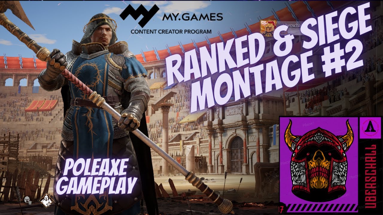 Conqueror's Blade Season 13 Ranked & Siege Montage - Poleaxe