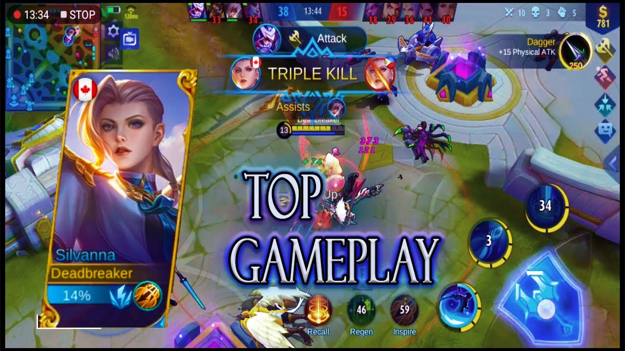 Mobile Legends: Silvana Pro Gameplay