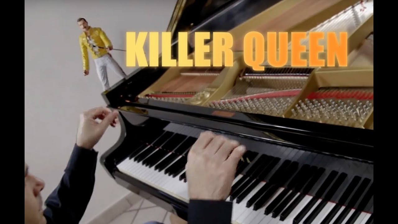 QUEEN - Killer Queen -♫ ♫ ♫ HD Piano Cover play by Ear by Fabrizio Spaggiari Aka Jazzy Fabbry