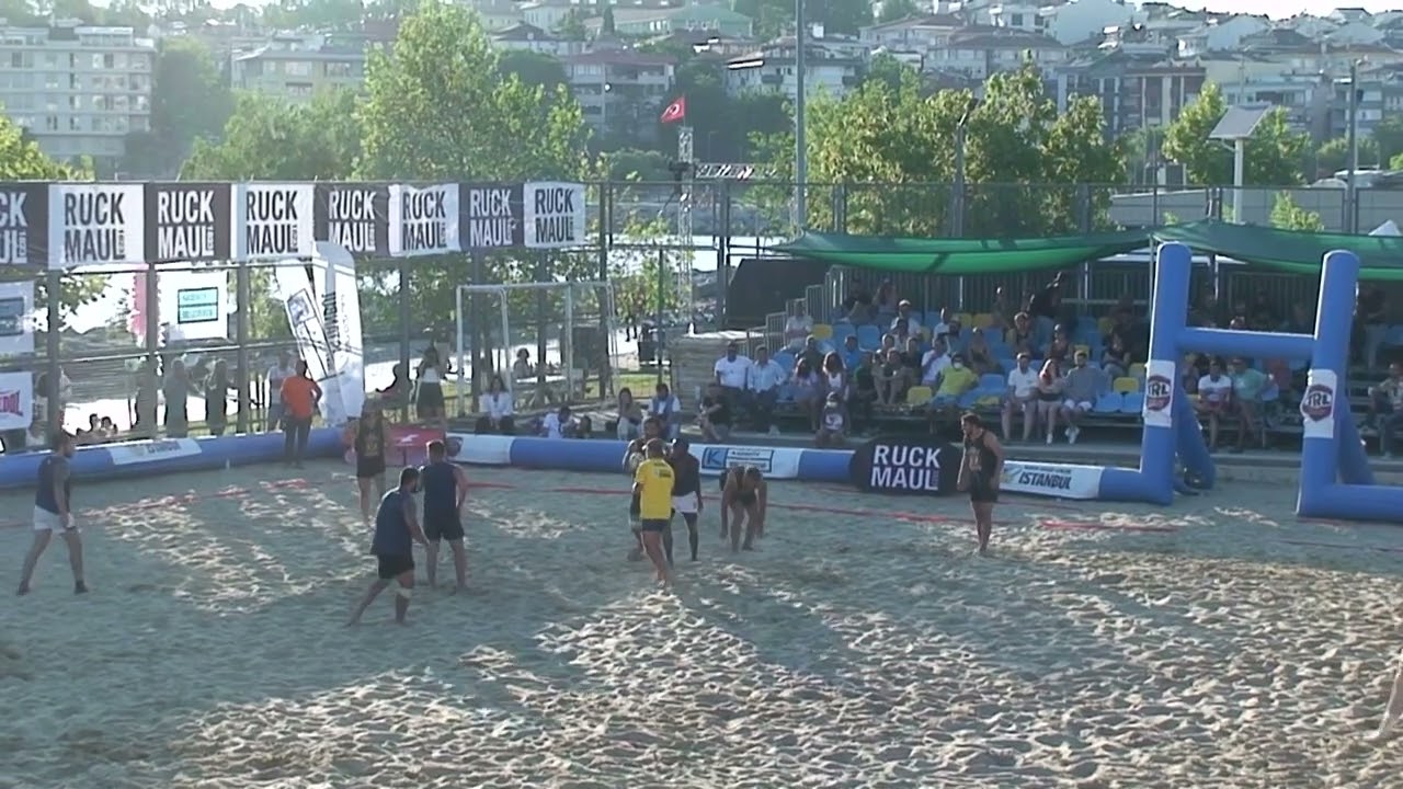 5th International Beach Rugby League Mens 3rd  Kadikoy vs The Smurfs