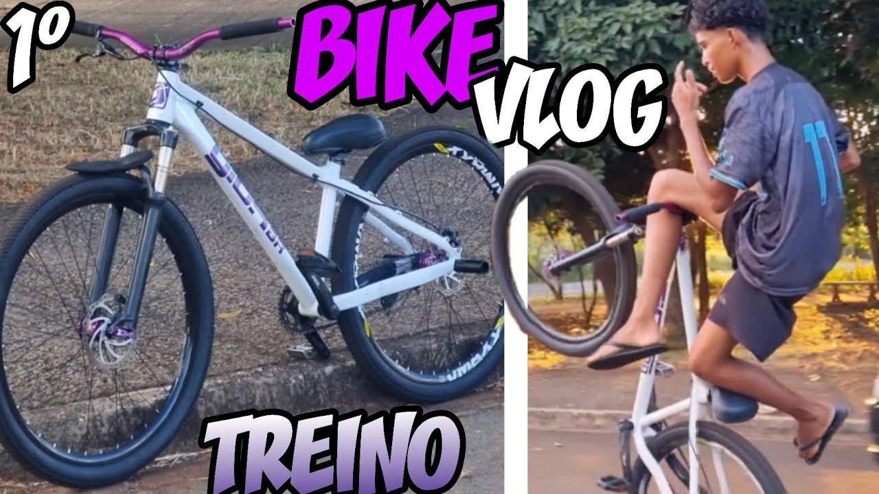 PRIMEIRO TREINO/BIKE VLOG COM A MINHA NOVA BIKE!!! 😻❤️‍🔥💜 (Gios 4ALL)