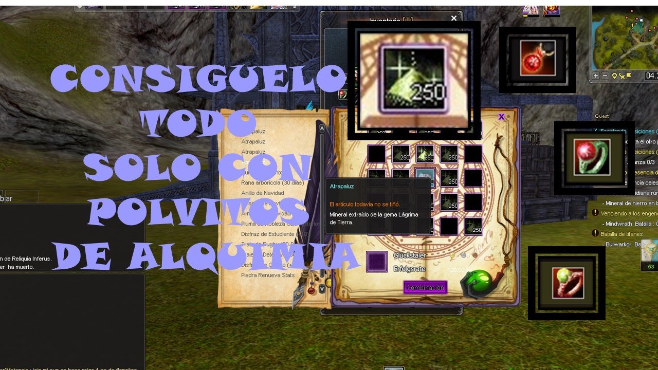 Shaiya Oficial || Farmeo de Polvos de alquimia ||