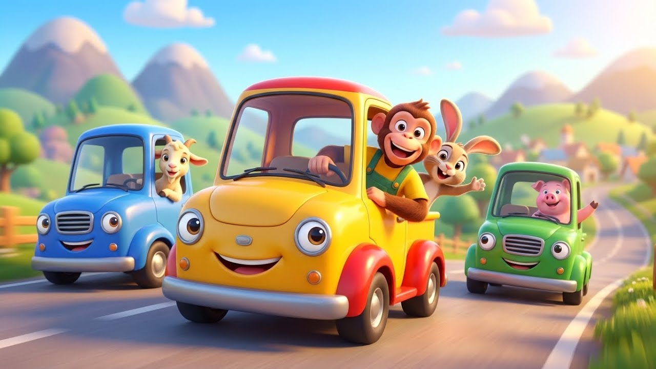 Cute Monkey Adventures 🐒 | Village, City & Mountain Stories for Kids
