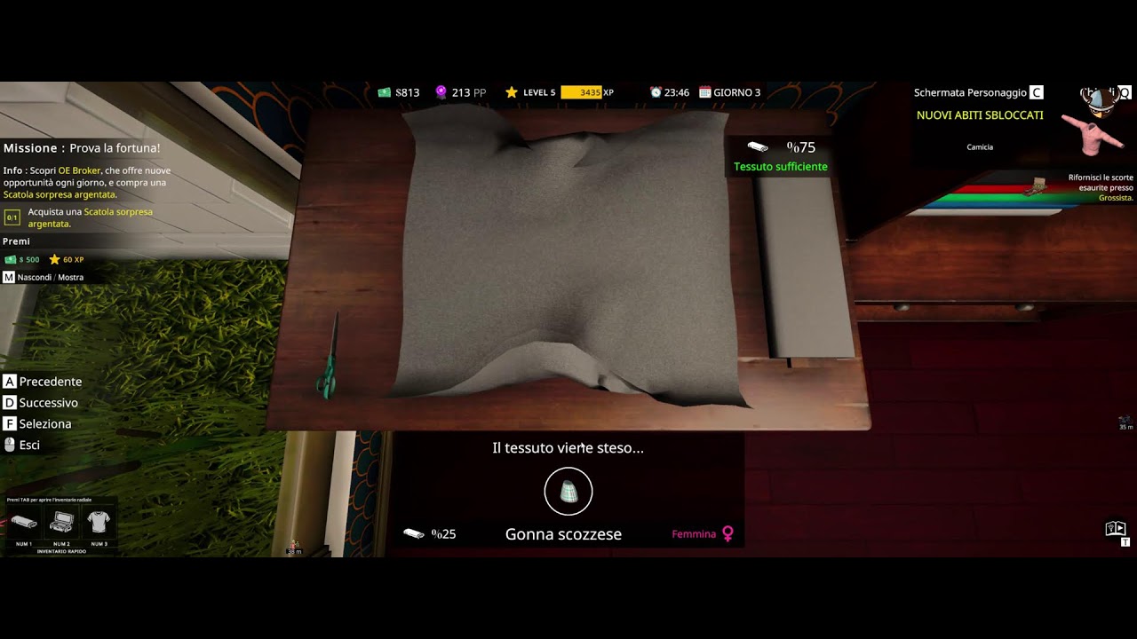 TAILOR SIMULATOR #01 - ITALIANO - [NO COMMENTARY]