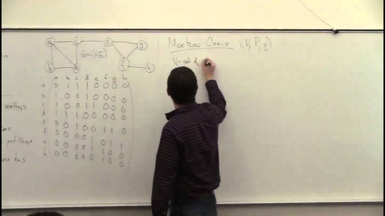 DataMining12-L21: Markov Chains (1 of 3)