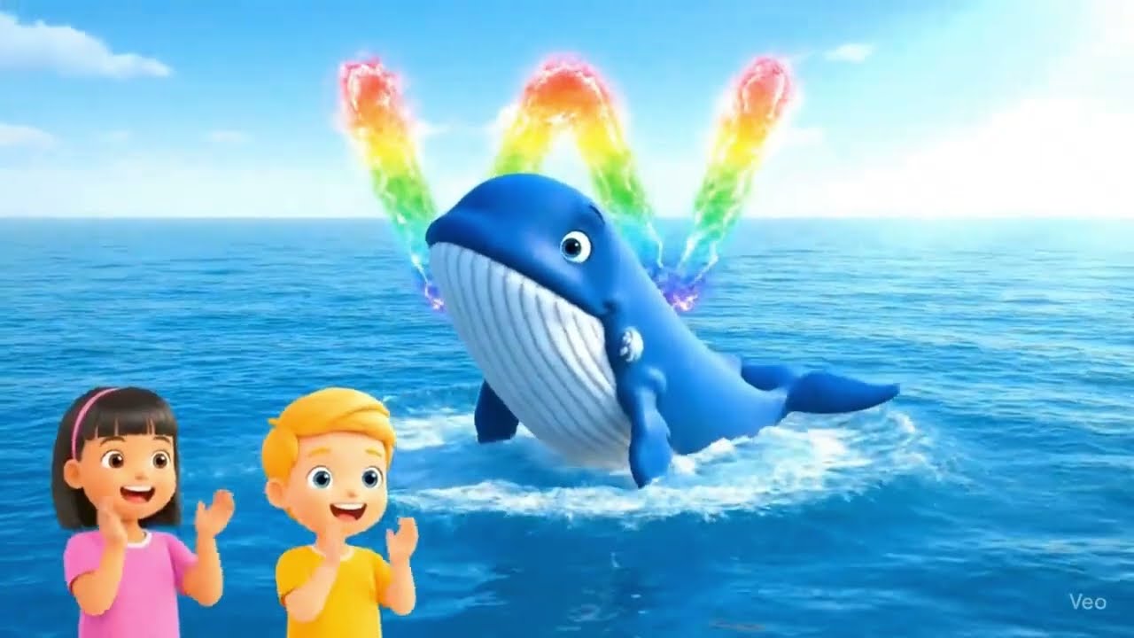 W is For Whale| KidsLearning| ABC Phonic Songs of Alphabet | Prekids School #nurseryrhymes