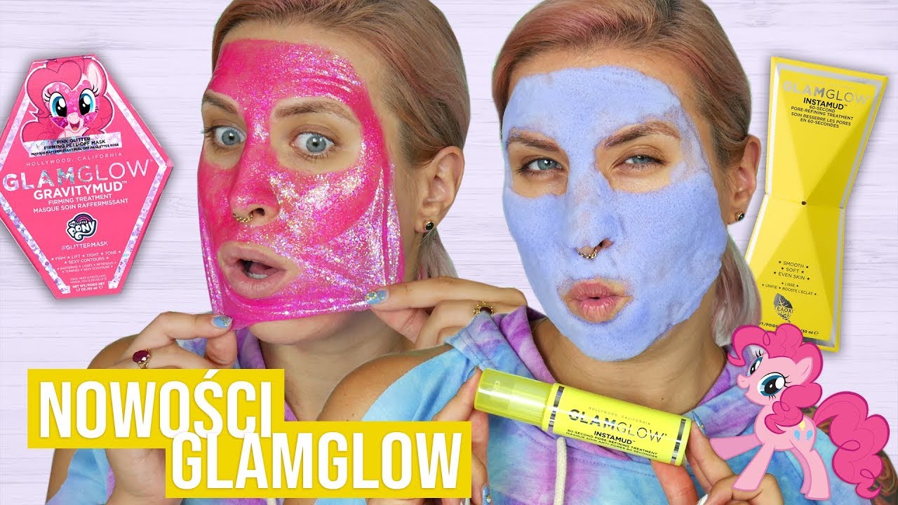 &diams; Brokatowa i piankowa maska? 🙉 Pierwsze wrażenie nowości GlamGlow &diams; Agnieszka Grzelak Beauty