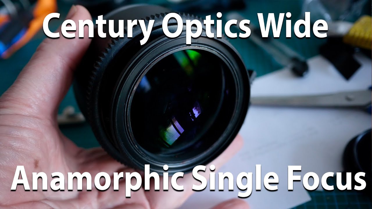 DIY Anamorphic Single Focus Century Wide Tutorial