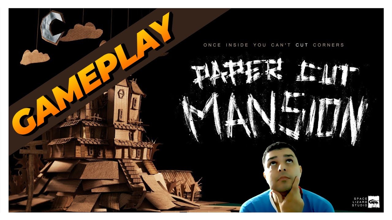 Paper Cut Mansion Game Totalmente Feito De Papel&atilde;o