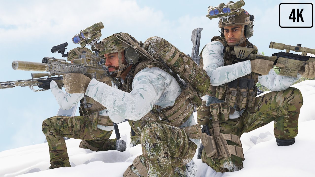SEAL Team Tactical Roleplay Ghost Recon Breakpoint  4K 60 FPS