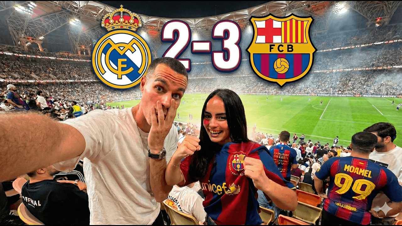 ASI SE VIVIÓ LA FINAL DE LA SUPERCOPA EN ARABIA SAUDI