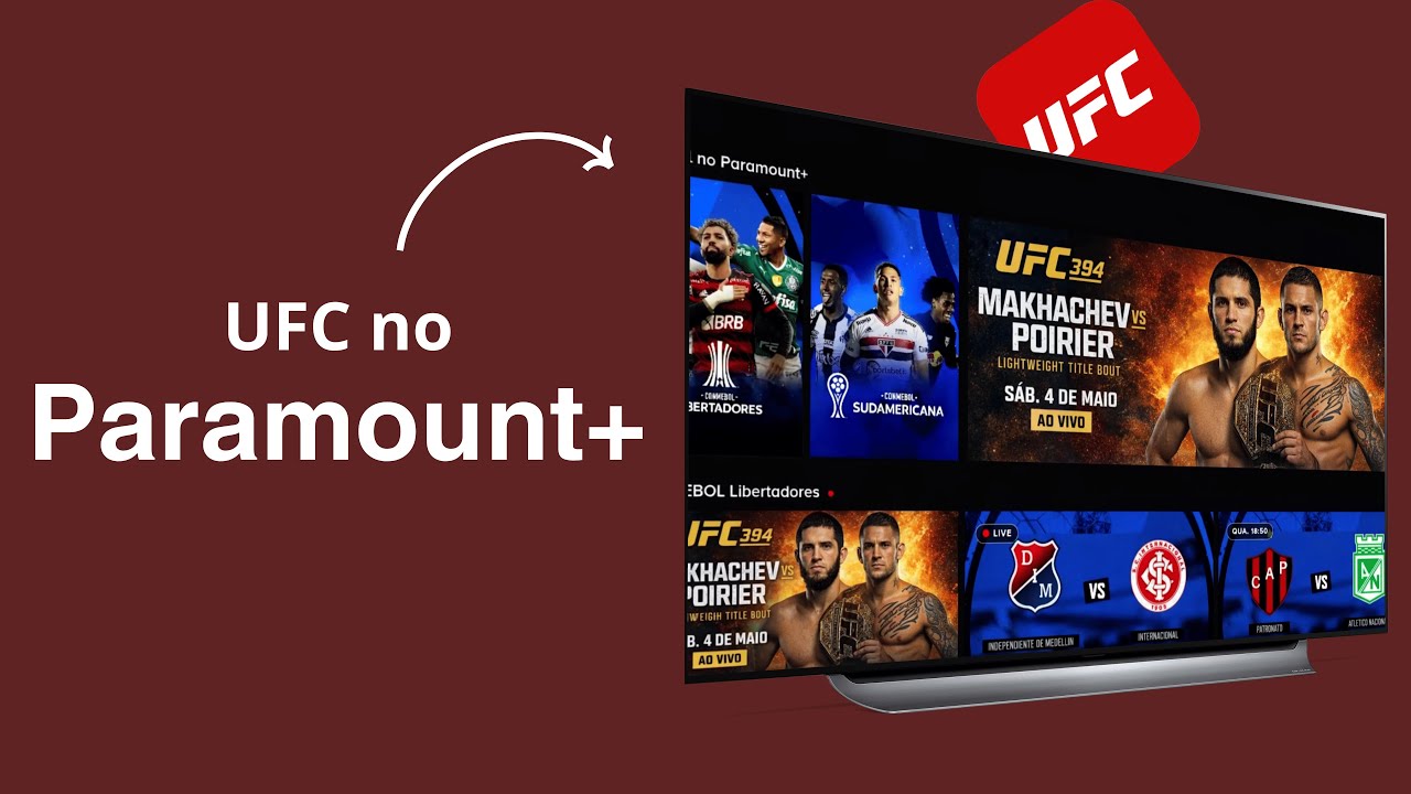 Como Assistir o UFC no Paramount+? Como Ver na TV? Como Assistir Grátis?