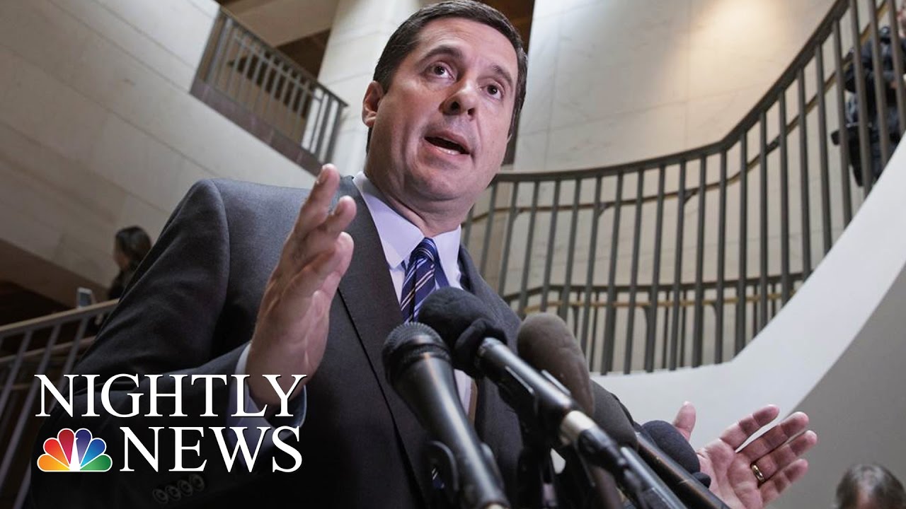 House Intel Chairman Devin Nunes Steps Down From Leading Russia Investigation | NBC Nightly News