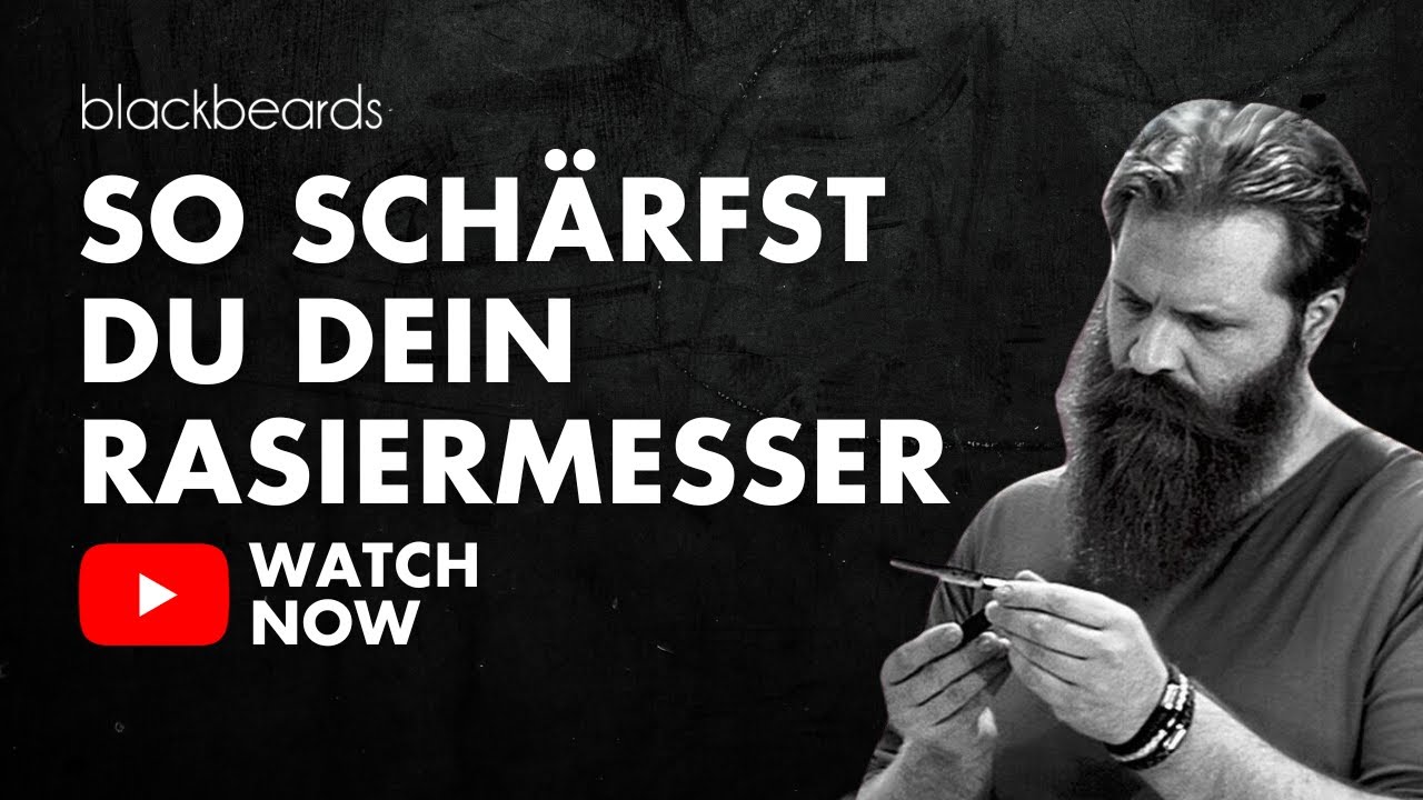 Klassische Nassrasur: Schärfen des Rasiermessers, Rasierschaum schlagen und Pflege der Rasiertools