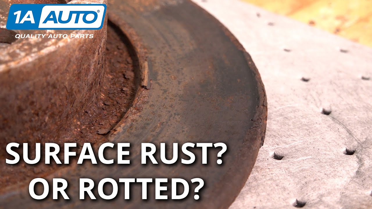 Are Your Brake Rotors Rotted or Is it Surface Rust? Easily Replace These Parts on Your Car or Truck