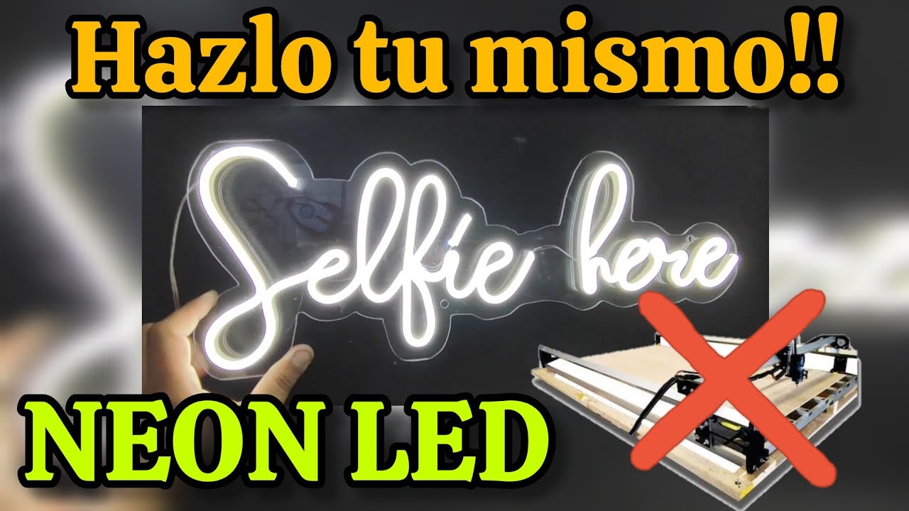 🔥 APRENDE A REALIZAR TUS PROPIOS LETREROS LED 🔥 Sin maquina CNC