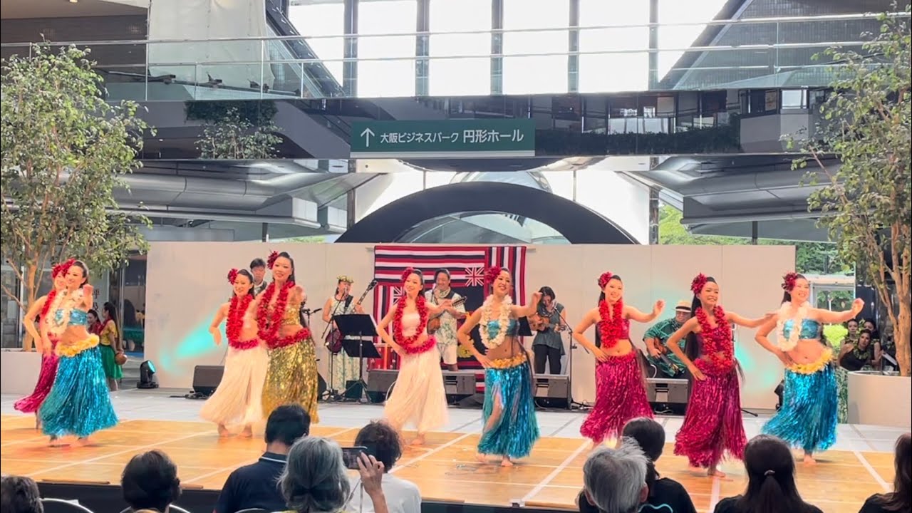 ALOHA808Hula Carnival Hawaiian Fair in Osaka 2024.9.23昼①