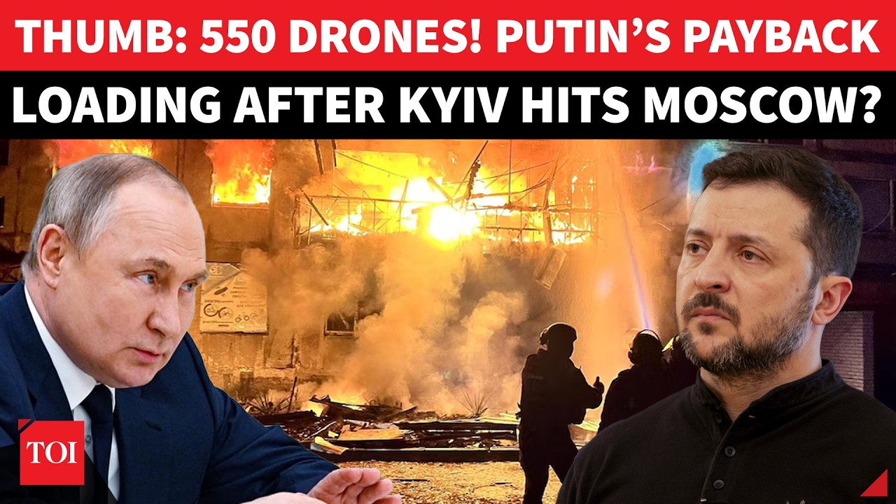 Putin&rsquo;s &rsquo;Kyiv Siege&rsquo; Action Any Moment? &lsquo;550 Drones Fire Across&hellip;&rsquo;: Ukraine On Alert As Russia Fumes