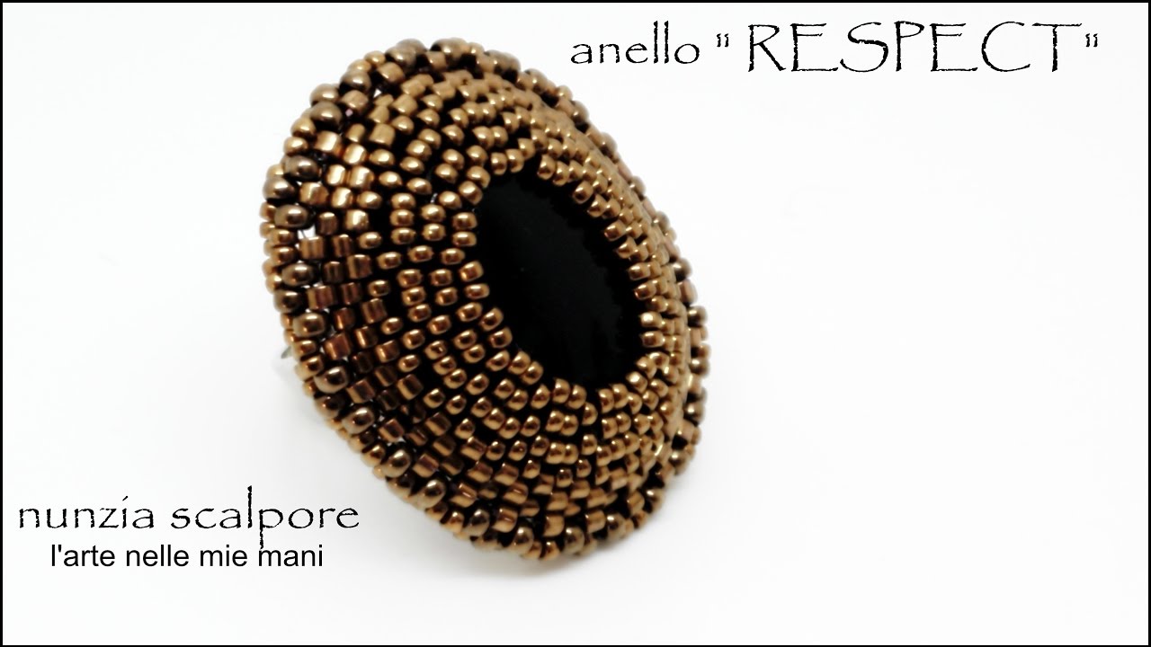 DIY: tutorial anello ovale 