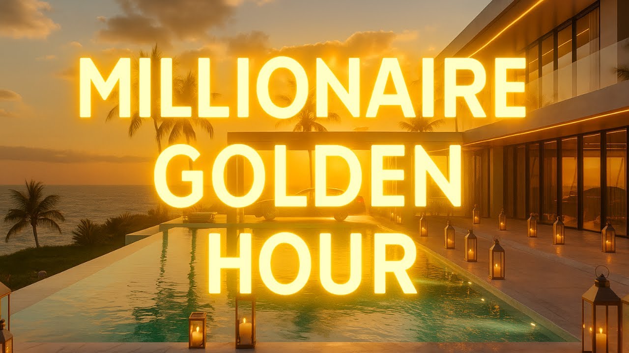 💎 Millionaire Golden Hour | Luxury Ambient Lounge Chillout Mix