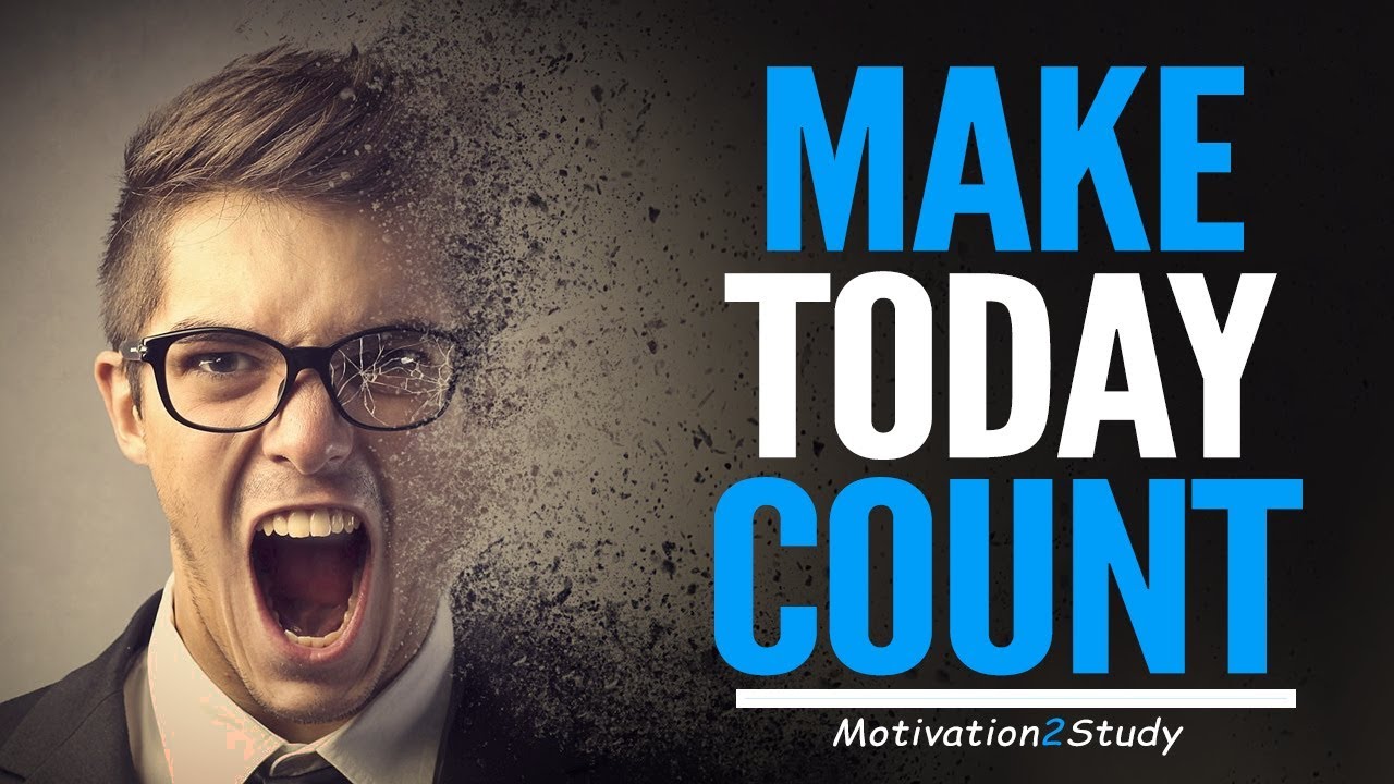 MAKE TODAY COUNT - Powerful Study Motivation (Ft. Jaret Grossman)