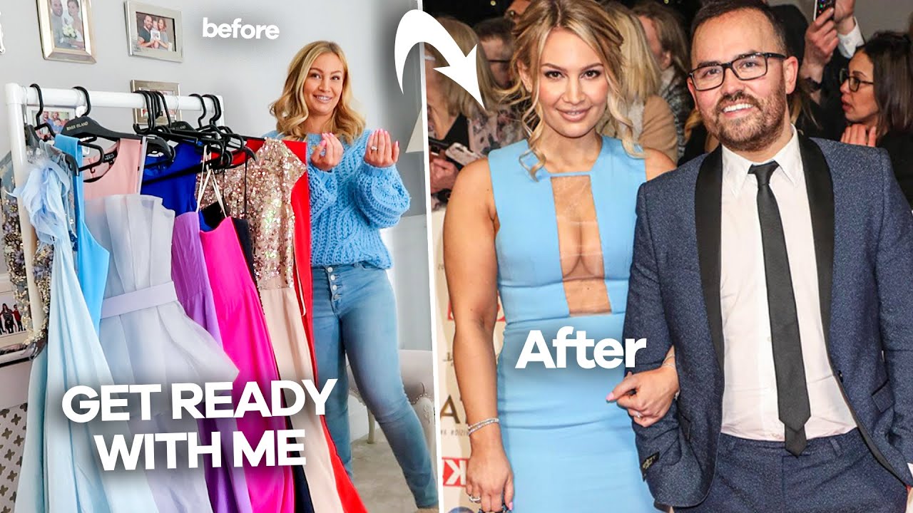 GET READY WITH ME (before and after)