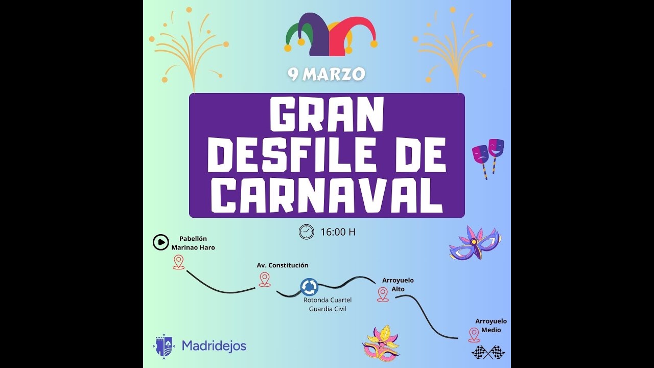 DESFILE DE CARNAVAL 2025 MADRIDEJOS