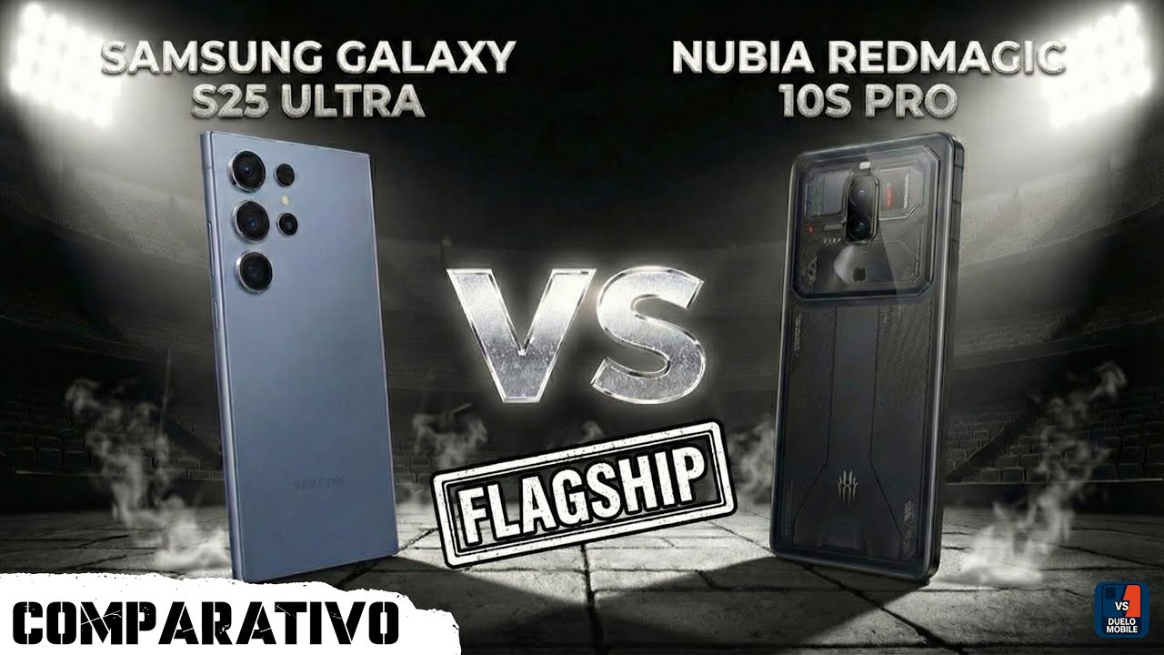 Samsung Galaxy S25 Ultra vs RedMagic 10S Pro: Comparativo Completo | Qual é o Melhor?