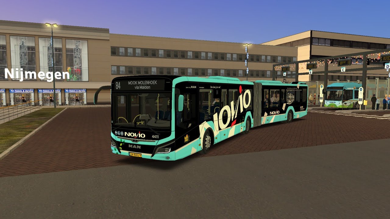 OMSI 2: Project Novio - Central Bus Station (New buildings and scenery)