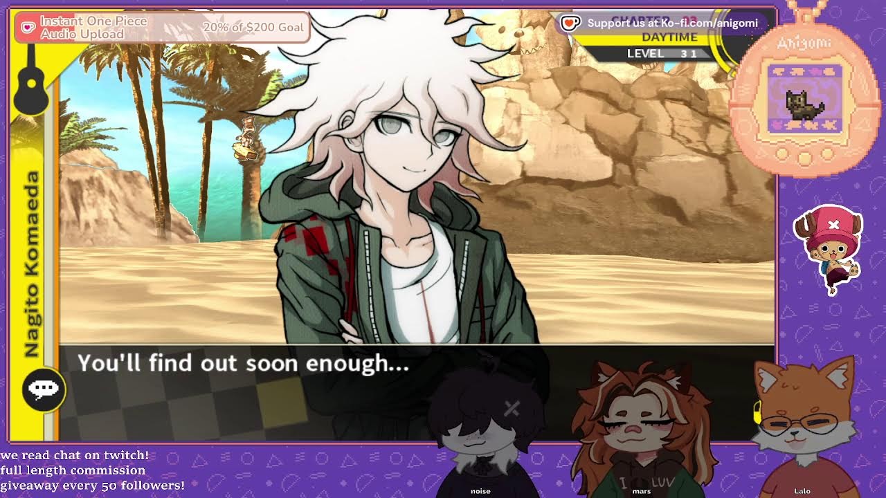 my tummy hurts but we persist | danganronpa 2