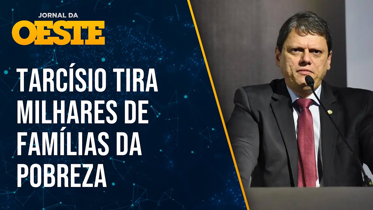 Tarcísio de Freitas une nove secretarias e lança programa de combate à pobreza em SP