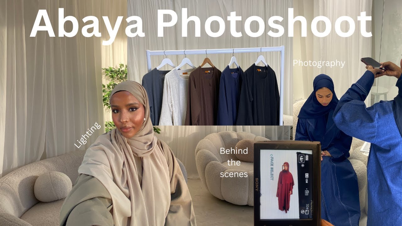 Abaya Brand Photoshoot 🎀 Small Business Day In The Life