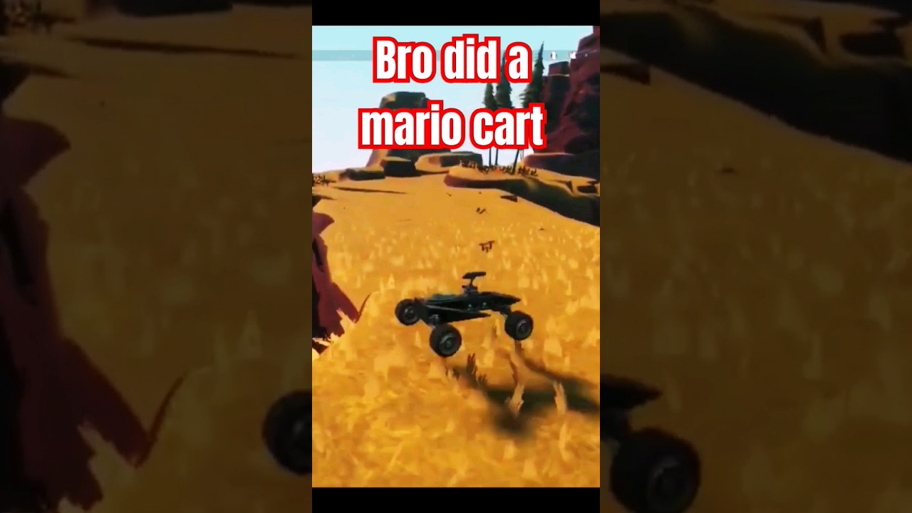bro did a mario cart #trailmakers