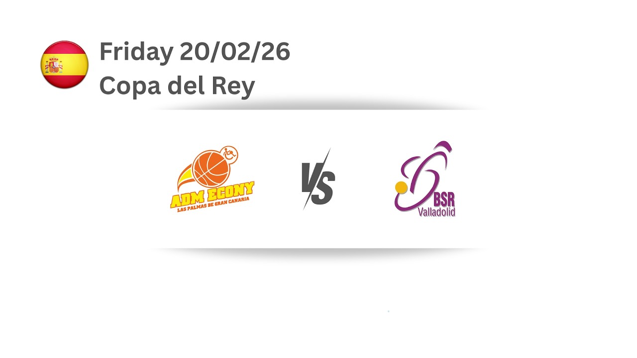 (ENGLISH) ECONY GRAN CANARIA vs FUNDACIÓN ALIADOS | COPA DEL REY 2026