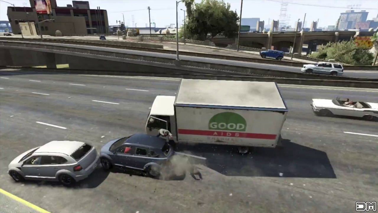 GTA V Unbelievable Crashes/Falls - Episode 69