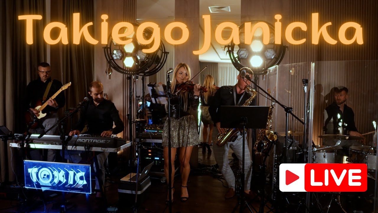 TOXIC - Takiego Janicka 🎻 Na żywo z wesela 🎷Cover 2025 🎤
